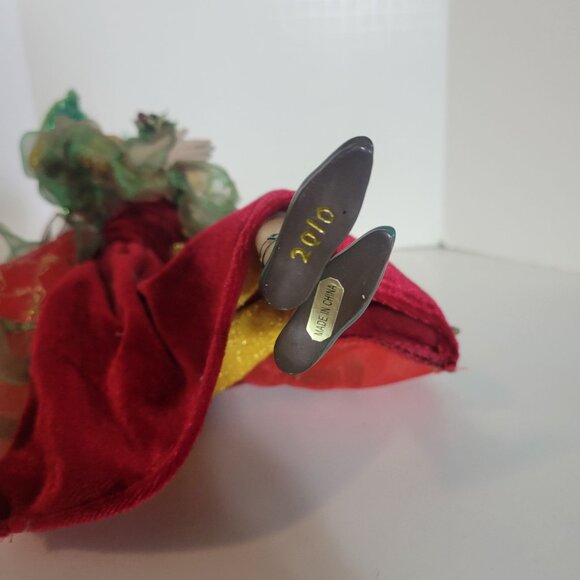 Winward Holidays Christmas Fairy Doll 2010 Collectible Holiday Decor With Green - Picture 4 of 7
